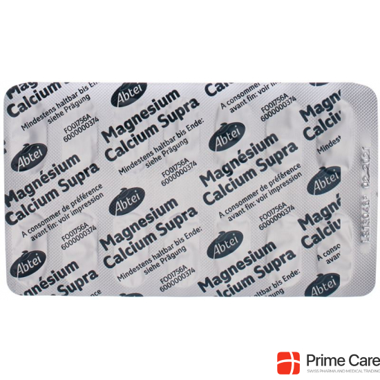 Abtei Magnesium Calcium Supra Filmtabletten 42 Stück buy online