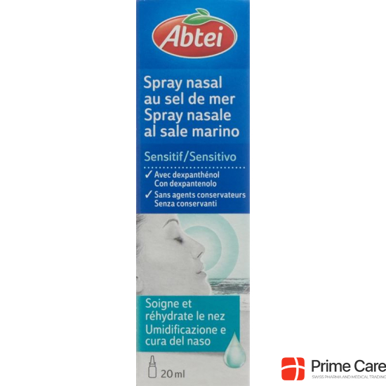 Abtei Meersalz Nasenspray Sensitiv 20ml buy online