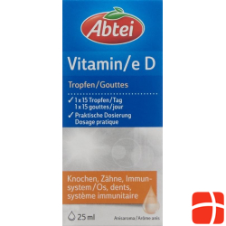 Abtei Vitamin D Tropfen Flasche 25ml