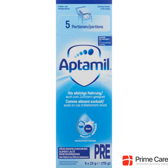 Milupa Aptamil Pre Portionen 5 Beutel 22.8g buy online
