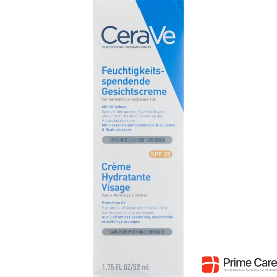 Cerave Moisturizing face cream SPF 25 52ml buy online