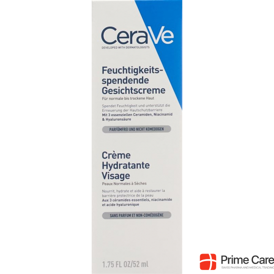 Cerave Moisturizing Facial Cream Dispenser 52ml buy online