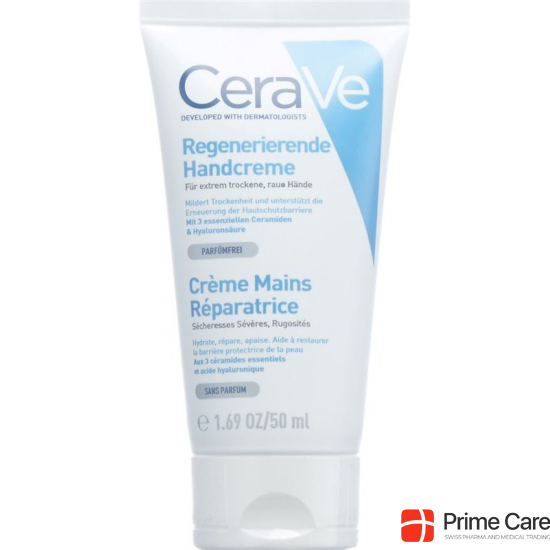 Cerave Regenerating Hand Cream Tube 50ml buy online