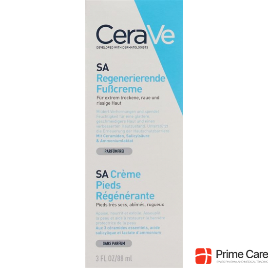 Cerave Regenerating Foot Cream Tube 88ml buy online