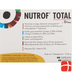 Nutrof Total Vit Spurene Omega 3 Kapseln Vitd3 90 Stück