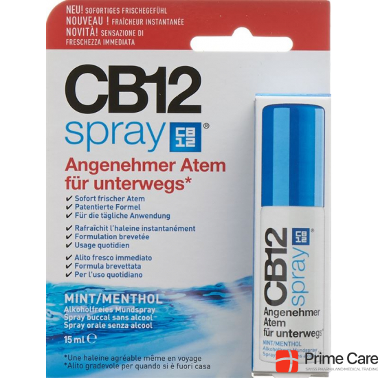 CB12 Spray Mint/menthol 15ml buy online