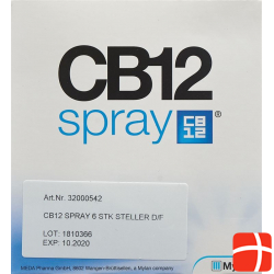 CB12 Spray Steller Mint/menthol 6 Stück D/f