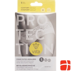 Viita slip Midi Absorption 1L beige