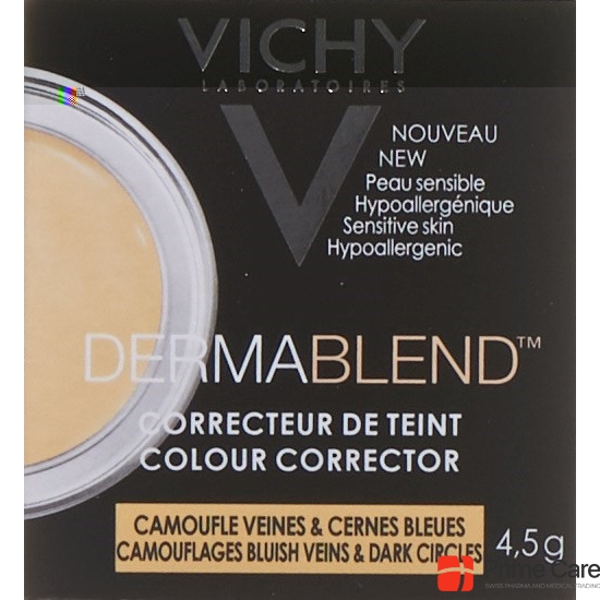 Vichy Dermablend Korrekturfarbe Gelb Dose 4.5g buy online