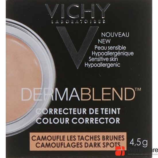 Vichy Dermablend Korrekturfarbe Apricot Dose 4.5g buy online