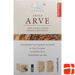 Aromalife Arve Arvenquader mit Ätherisches Öl 10ml