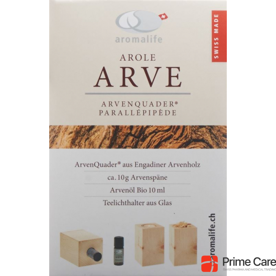 Aromalife Arve Arvenquader mit Ätherisches Öl 10ml buy online