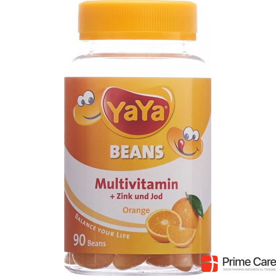 Yayabeans Multivitamin Orange ohne Gelatine 90 Stück buy online