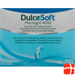 Dulcosoft Macrogol 4000 powder for drinking solution 20 bags 10g