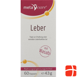 Meta Care Leber Kapseln Dose 60 Stück