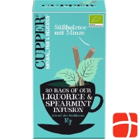 Cupper Suessholztee mit Minze Bio 20 Stück