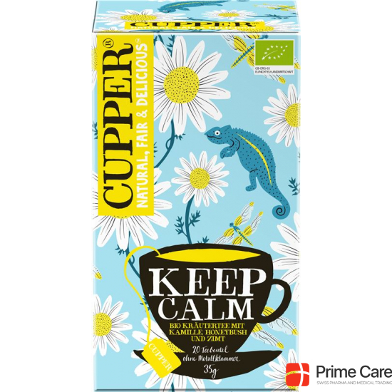 Cupper Keep Calm Kräutertee Kam Hon&zim Bio 20 Stück buy online