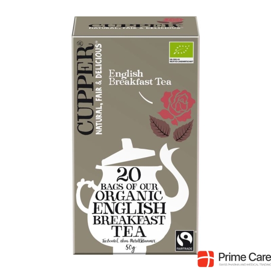 Cupper English Breakfast Tee Fairtrade Bio 20 Stück buy online