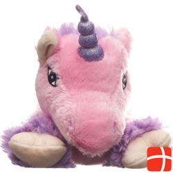 Habibi Plush unicorn pink with purple glitter horn