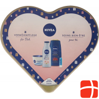 Nivea gift set heart box 2018