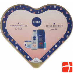 Nivea gift set heart box 2018