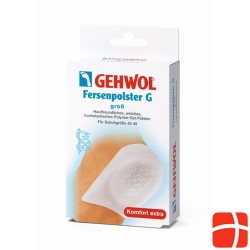 Gehwol heel pads G with gel waves, large, 1 pair