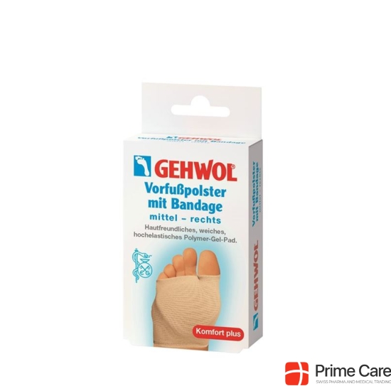 Gehwol forefoot pad with bandage middle right buy online