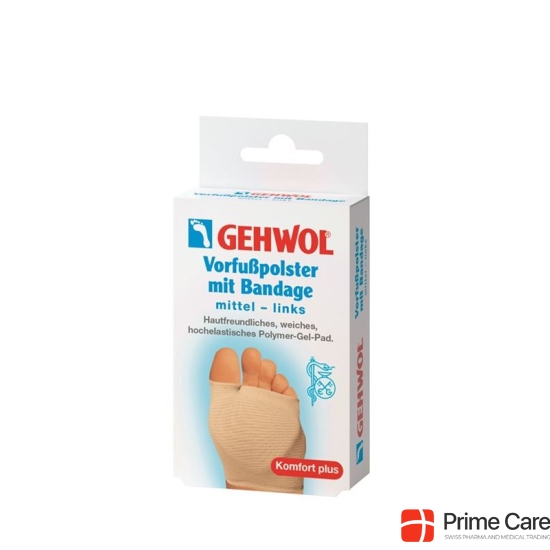 Gehwol forefoot pad with bandage middle left buy online