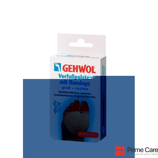 Gehwol forefoot pad with bandage large right buy online