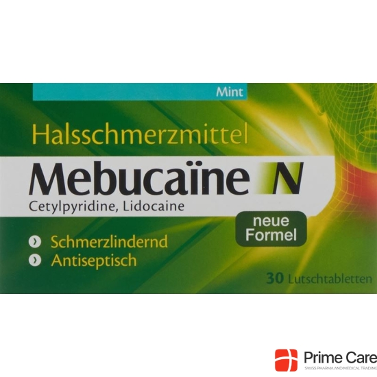 Mebucaine N Lutschtabl new formula 30 pcs