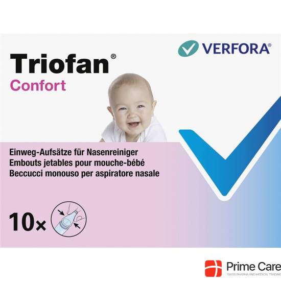 Triofan Confort Aufsätze Nasenreiniger 10 Stück buy online