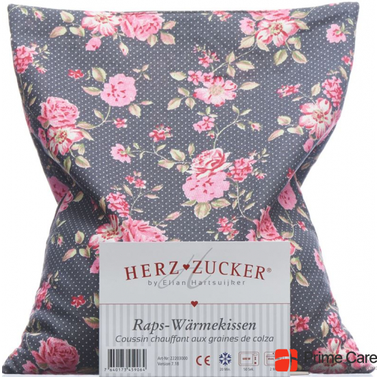 Herzzucker Raps-wärmekis 26x21cm Blum Schwarz/pin buy online