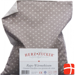 Herzzucker Raps-wärmekissen 26x21cm Sternch Beige