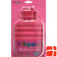 Silipon hot water bottle 1L Pink Made of silicone