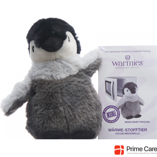 Warmies Minis Wärme-Stofftier Baby-Pinguin Lavend buy online