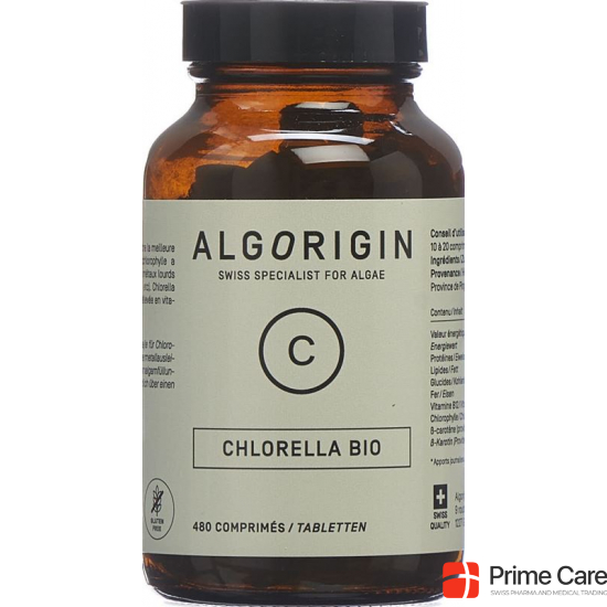 Algorigin Chlorella Tabletten Flasche 480 Stück buy online