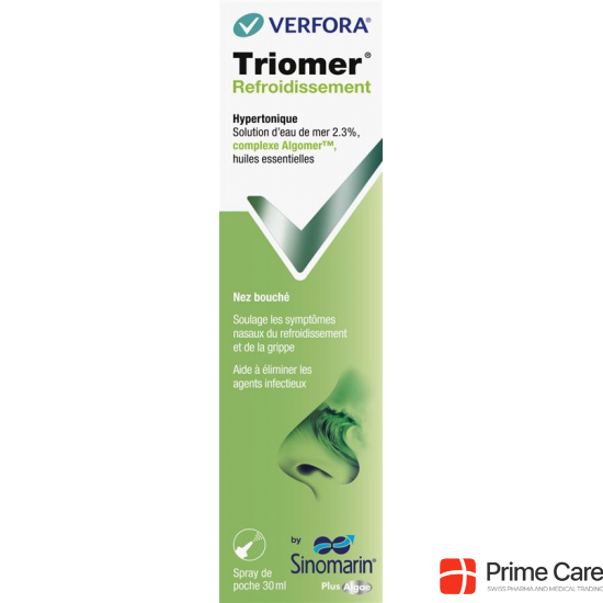 Triomer Erkältung Sinomarin Taschenspray 30ml buy online