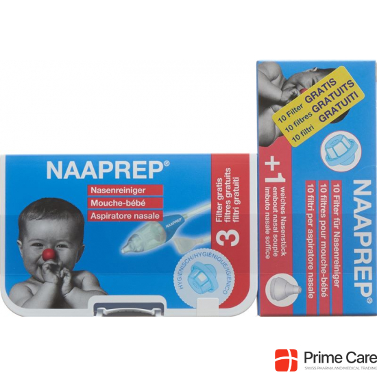 Naaprep Combipack 1 nose cleaner & 10 filters buy online