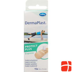 Dermaplast Protect Plus Express 19mmx72mm 15 Pieces