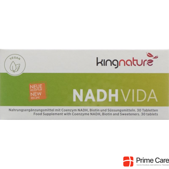 Kingnature Nadh Vida Tabletten 20mg 30 Stück buy online