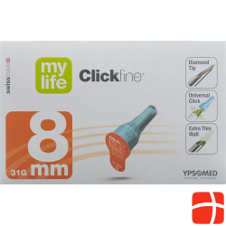 Mylife Clickfine Pen Nadeln 8mm 31g (neu) 100 Stück