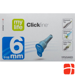 Mylife Clickfine Pen Nadeln 6mm 31g (neu) 100 Stück