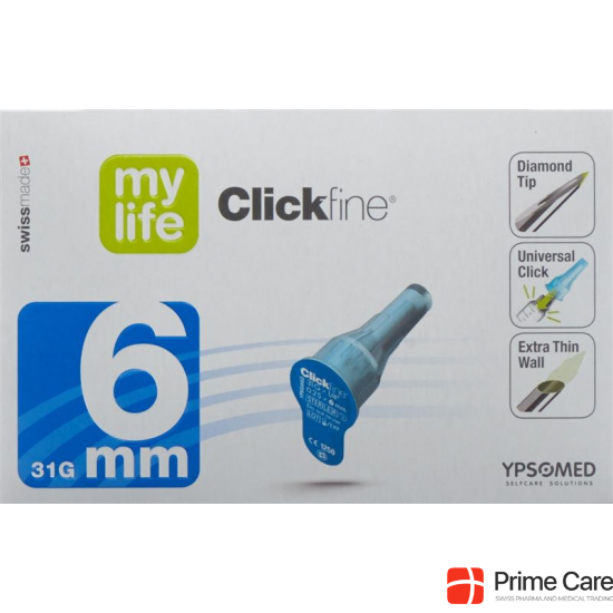 Mylife Clickfine Pen Nadeln 6mm 31g (neu) 100 Stück buy online