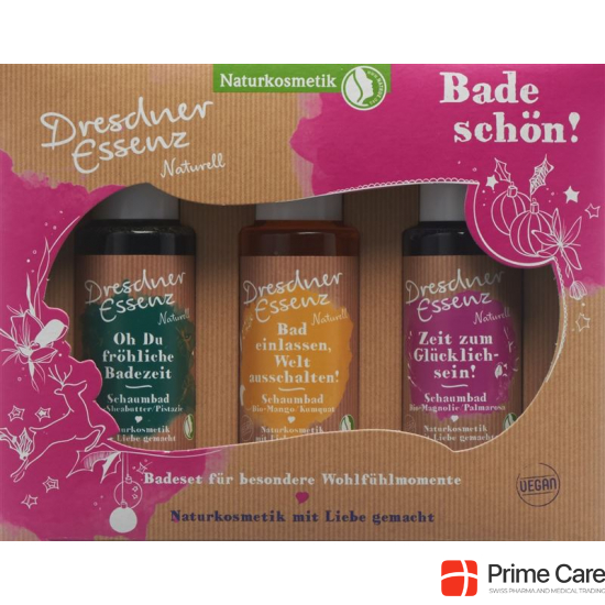 Dresdner Geschenkset Naturell Bade Schoen buy online