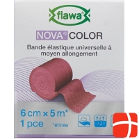 Flawa Novacolor Idealbandage 6cmx5m red
