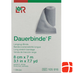 L&r Dauerbinde F 8cmx7m