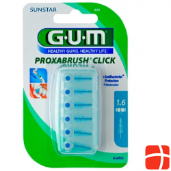 Gum Proxabrush Click 1.6mm 6 Stück
