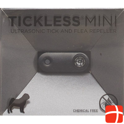 Tickless Mini Pet Tick and Flea Repellent Black