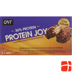 Qnt 36% Protein Joy Bar Low Sug Car&cook 12x 60g