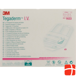 3M Tegaderm Iv für Katheter 7x8.5cm 100 Stück